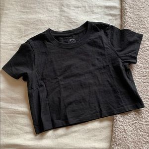 Basic black tee